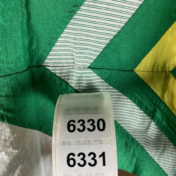 Umbro Premier Diamond Jacket Jelly Men's Small Bean/Golden Kiwi Full Zip 6330 - Picture 9 of 9